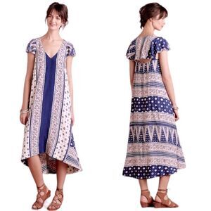Anthropologie | Maeve Bohemian Summertide Swing Dress Size XS